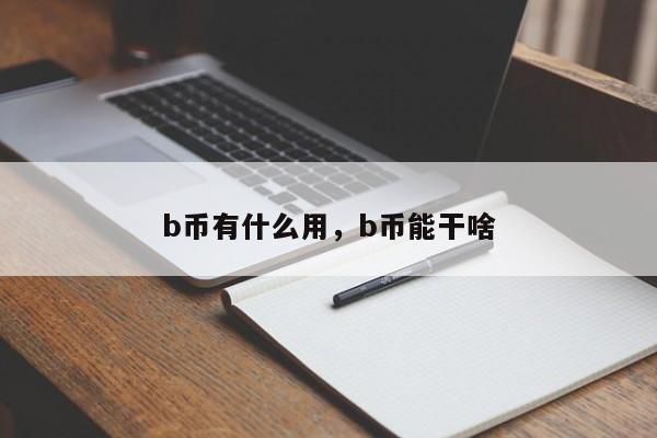 b币有什么用，b币能干啥