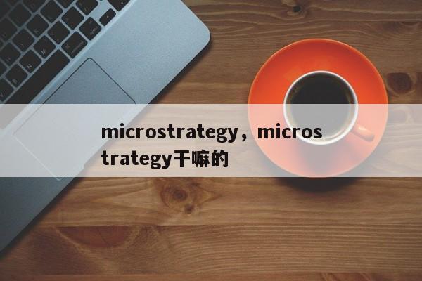 microstrategy，microstrategy干嘛的